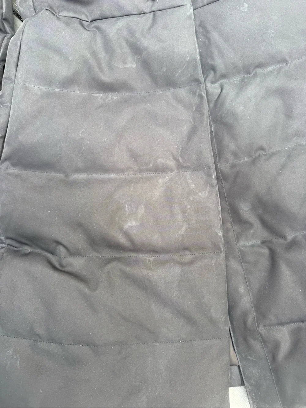 kate spade Black Quilted Puffer Coat with Back Bow and beaded buttons Medium  10